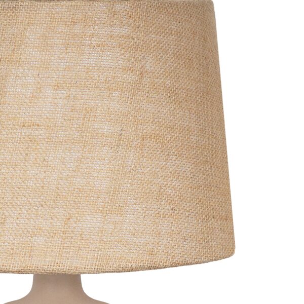 Ocazia Linen Shade Table Lamp – Soft Ambient Lighting for Bedroom & Living Room - Image 4