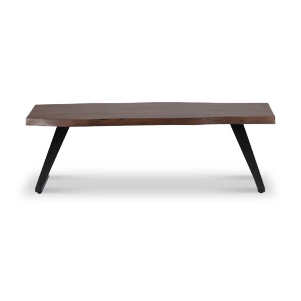 Ocazia Acacia Wood Dining Bench – Solid Wood Seating for Dining Room or Entryway - Image 3