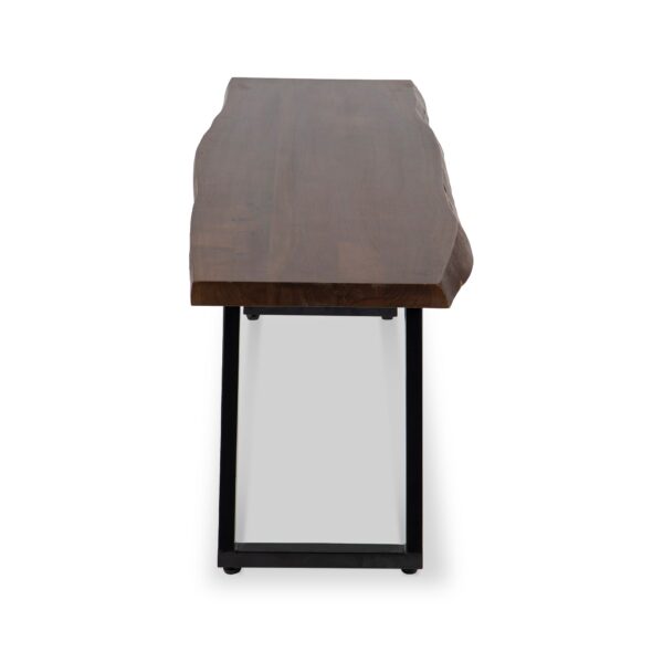 Ocazia Acacia Wood Dining Bench – Solid Wood Seating for Dining Room or Entryway - Image 5